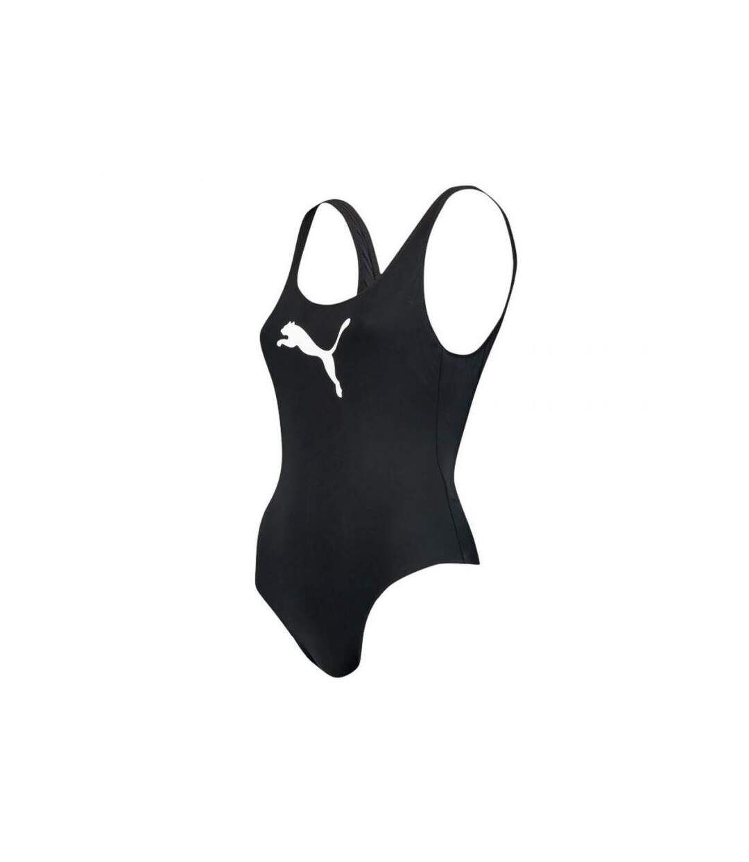 Maillot De Bain 1 Pièce Motif/style Logo Classique Femme Noir Puma-4