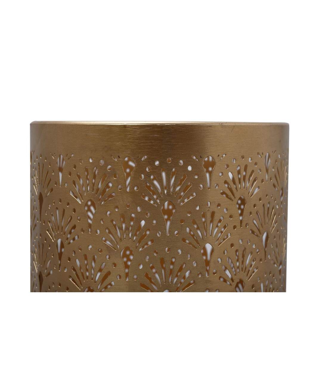 Vase Rond Design Decoa 121cm Violet & Or-2