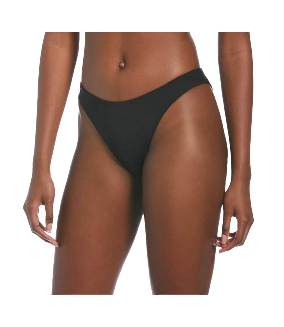 Bas De Maillot De Bain Motif/style Blocs De Couleurs Femme Noir Rose Nike-4