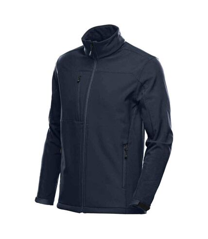 Mens cascades soft shell jacket navy Stormtech