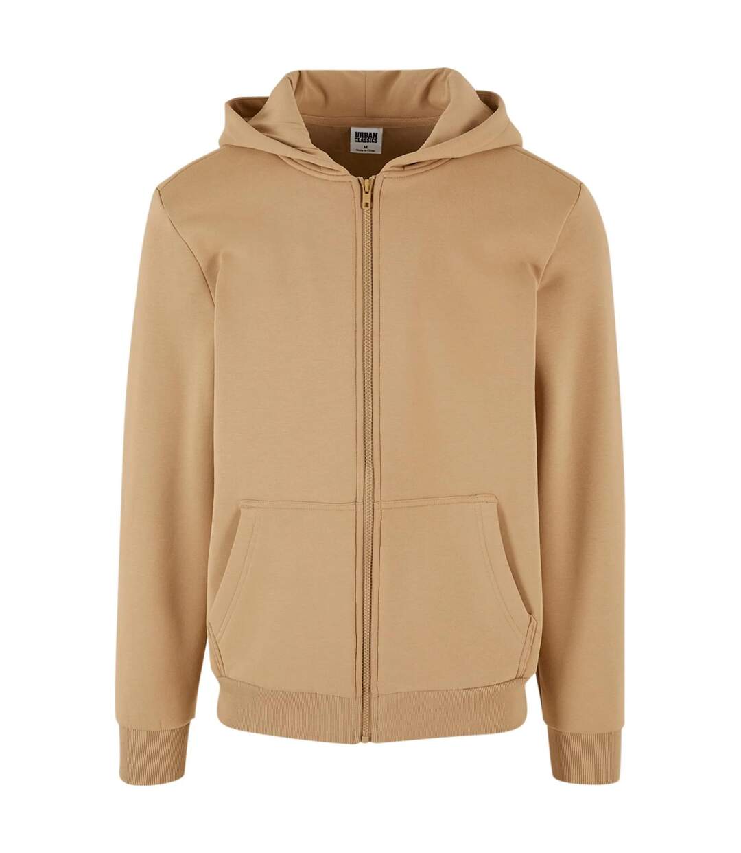 Sweat À Capuche Cozy Homme Beige Foncé Urban Classics-1