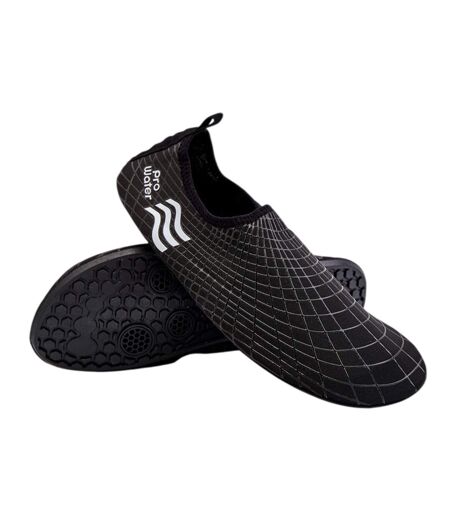 Chaussures Aquatiques Motif/style Web Line Homme Noir ProWater