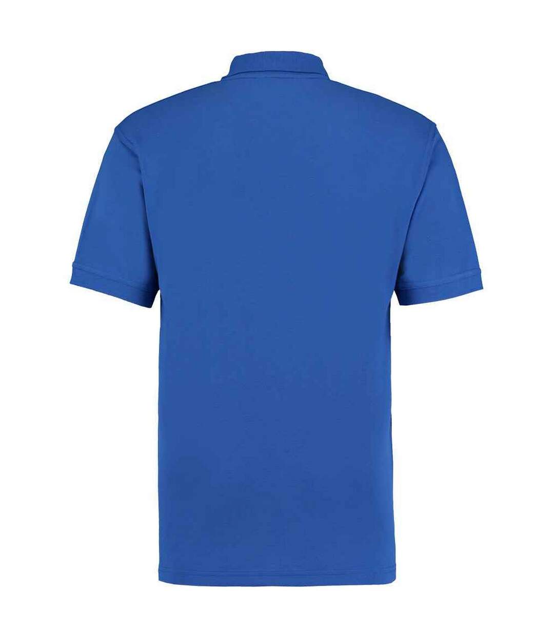 Mens workwear heather polo shirt royal blue Kustom Kit