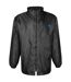 Mens D555 Zac Packaway Kingsize Waterproof Jacket Black Duke-2