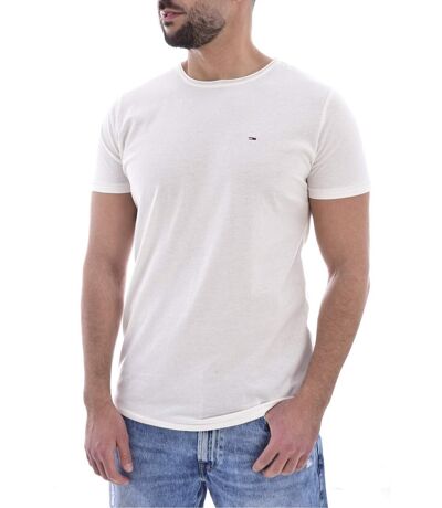 Tee shirt logo brodé  -  Tommy Jeans - Homme