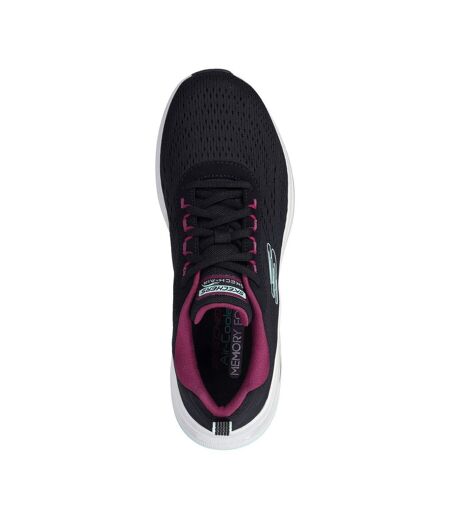 Skechers Womens/Ladies Air Meta Aired Out Sneakers (Black) - UTFS10096