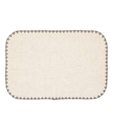 Set de Table en Tissu Sandrine 30x45cm Gris