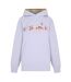 Womens/ladies Eye Polycotton Hooded Hoodie Gravel Diadora-1