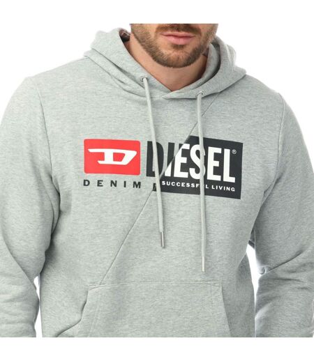 Sweat à capuche s-girk cuty felpa homme gris Diesel