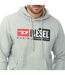 Sweat à capuche s-girk cuty felpa homme gris Diesel-3