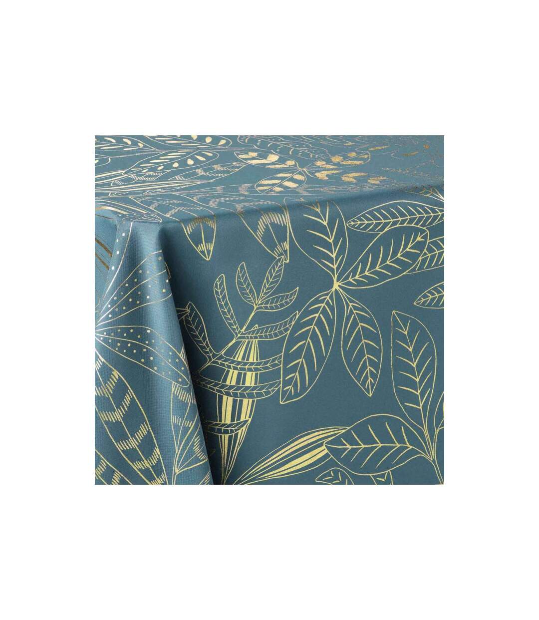 Nappe Imprimée Déco Belflor 150x240cm Émeraude-2