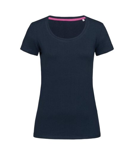 T-shirt Claire Femmes Bleu Stedman