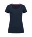 T-shirt Claire Femmes Bleu Stedman-2