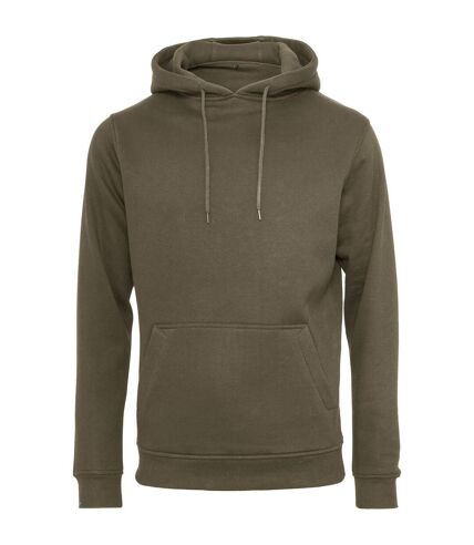 Build Your Brand Mens Hoodie (Olive)