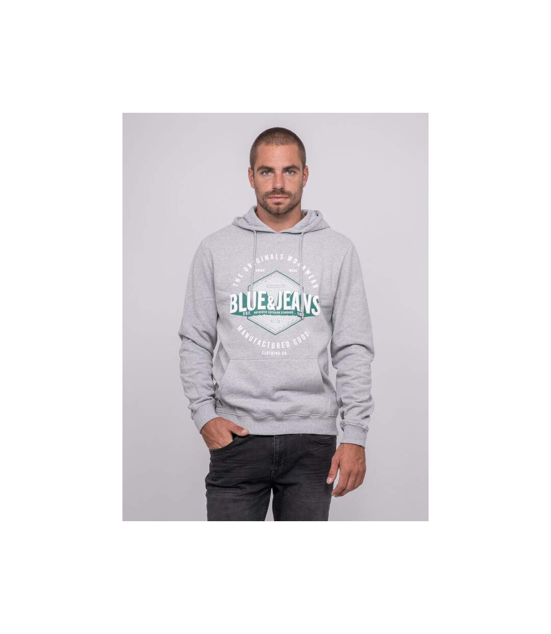 Sweat à capuche imprimé WADADY-1