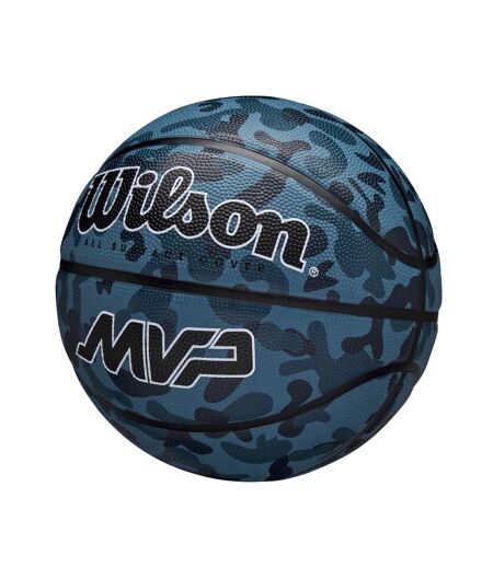 Ballon De Basket Motif/style Camouflage Mvp Taille 7 Bleu Marine Wilson