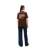 T-shirt Motif/style Imprimé Graphique Femme Marron Tommy Jeans-3