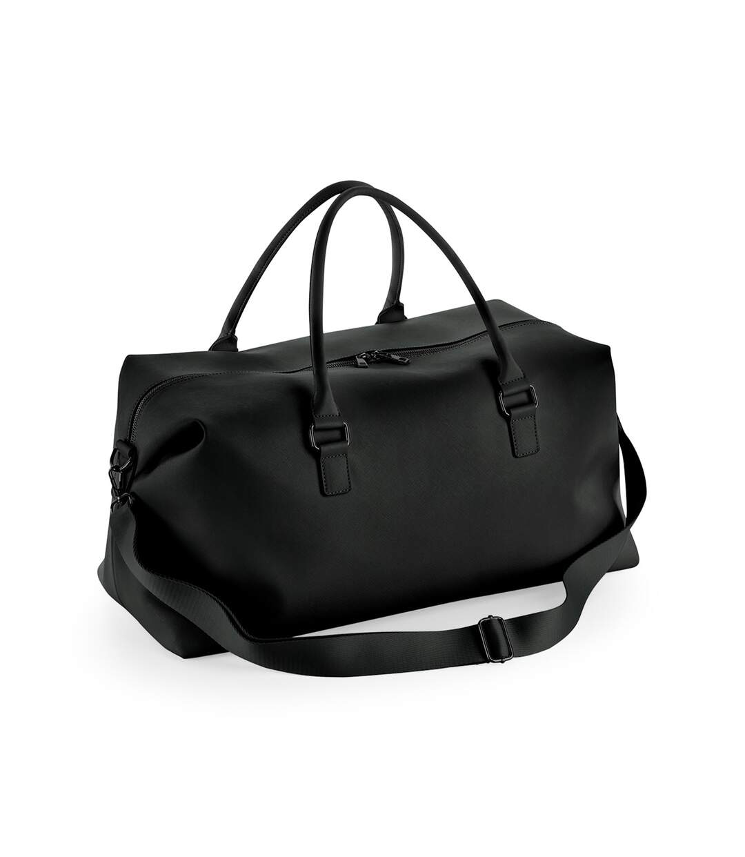 Womens/ladies boutique weekender holdall one size black/black Bagbase