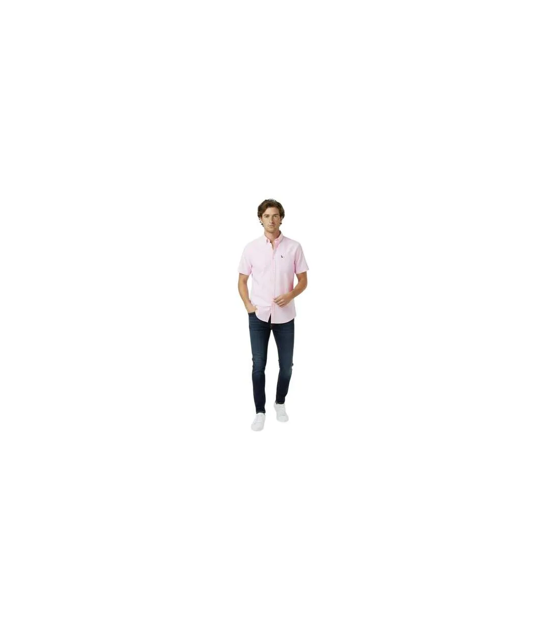 Mens Stableton Classic Oxford Button-down Shirt Pink Jack Wills-1