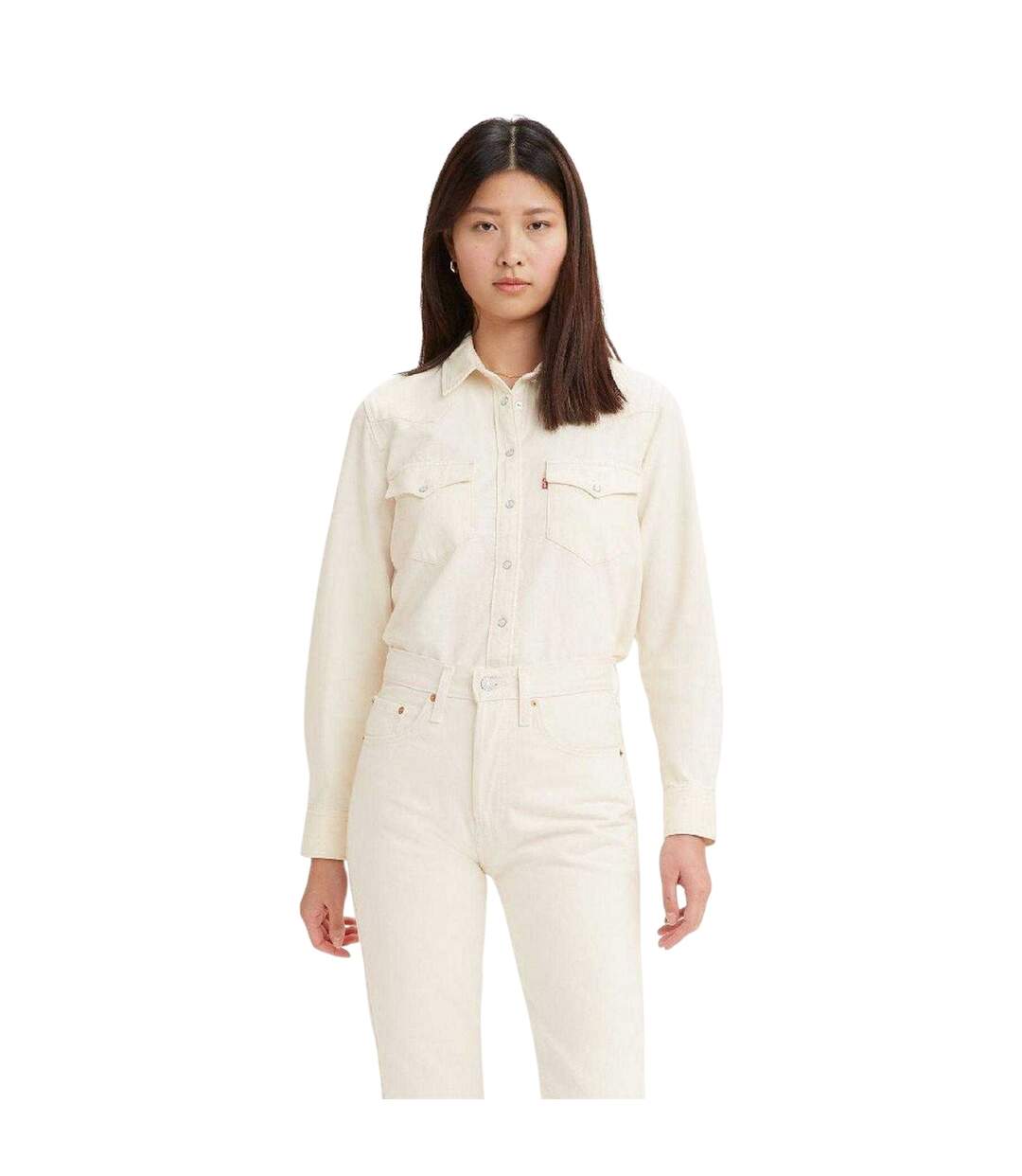 Chemise Ultimate Western Femme Écru Levis-4