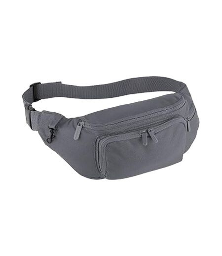 Belt bag 2 litres graphite grey Quadra