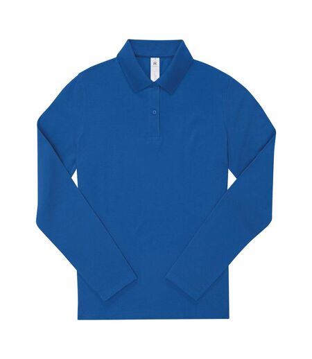 Chemisier Manches Longues My Polo Femme Bleu Roi B&C