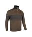Sweat Motif/style Panneau Contrasté Homme Vert Jack Pyke-3