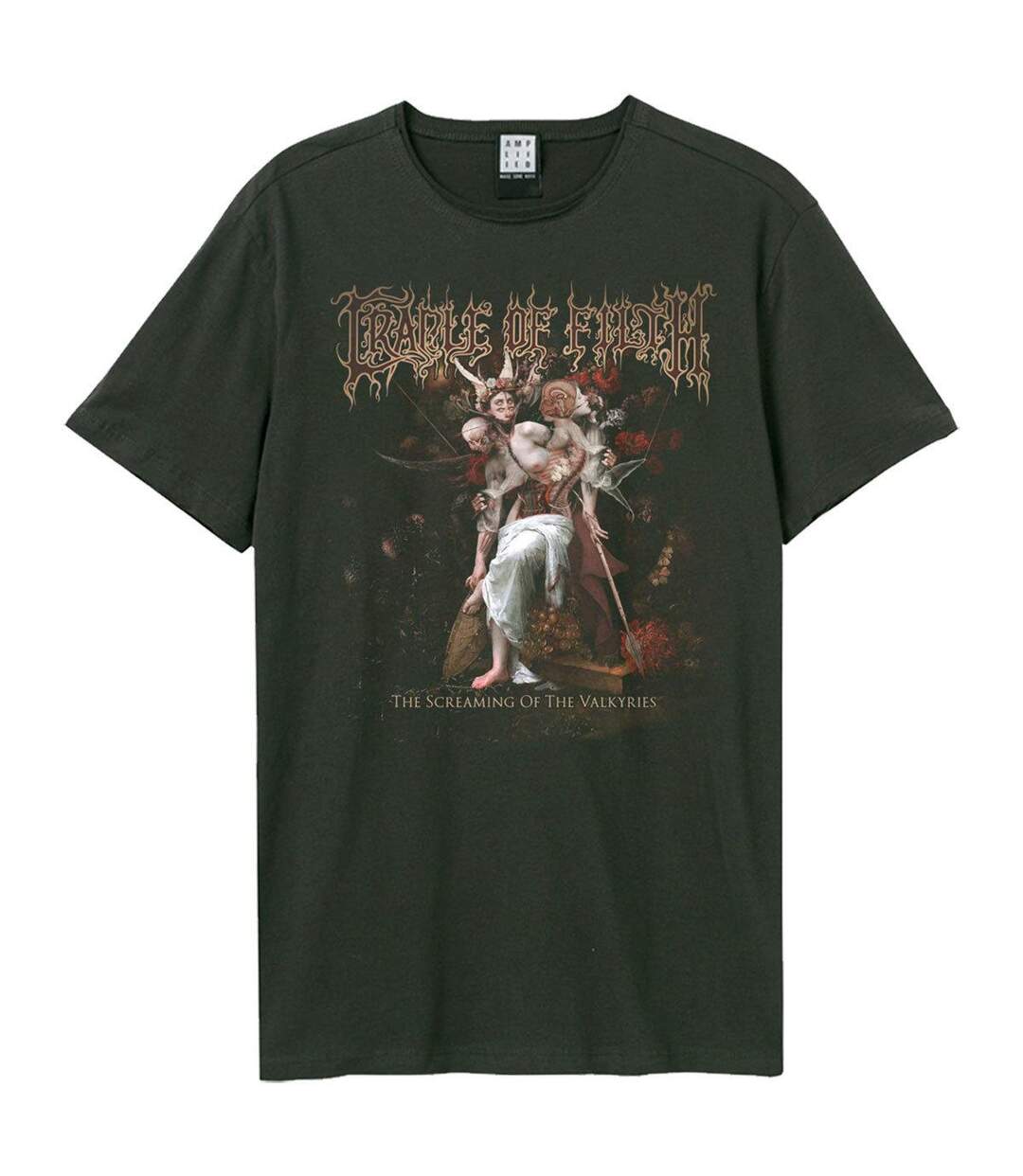 T-shirt The Screaming Of The Valkyries Adulte Charbon Amplified-1