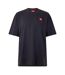 T-shirt Motif/style Logo Rectangulaire Homme Noir Obsidien The North Face-2