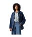 Womens/ladies Denim Flap Pocket Trucker Jacket Denim Levis-1