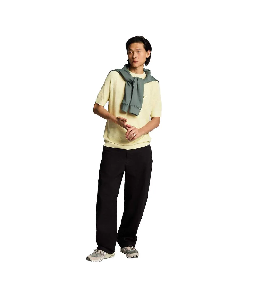 T-shirt Homme Beige Lyle & Scott-1