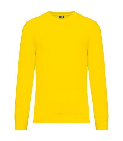 Sweat de travail écoresponsable - Unisexe - WK405 - jaune fluo