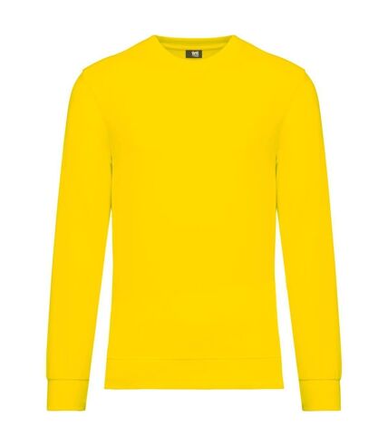 Sweat de travail écoresponsable - Unisexe - WK405 - jaune fluo