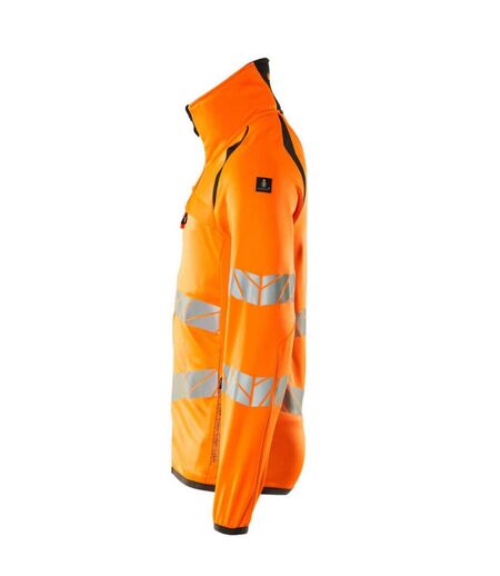Veste Polaire Accelerate Safe Homme Orange Fluo Anthracite Foncé Mascot