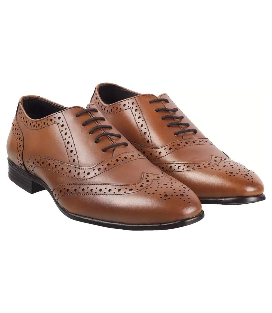 Chaussures de ville en cuir homme fauve Route 21