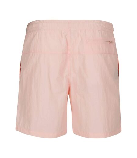 Short De Bain Motif/style Bloc Homme Rose Urban Classics