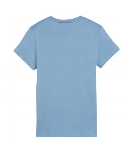 T-shirt Motif/style Logo Essential Femme Bleu Puma