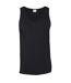 Débardeur Softstyle Homme Noir Gildan-1