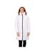 Womens/ladies Faith Padded Jacket White Trespass-1