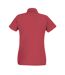 Fruit of the Loom Womens/Ladies Lady Fit Piqué Polo Shirt (Red Heather)