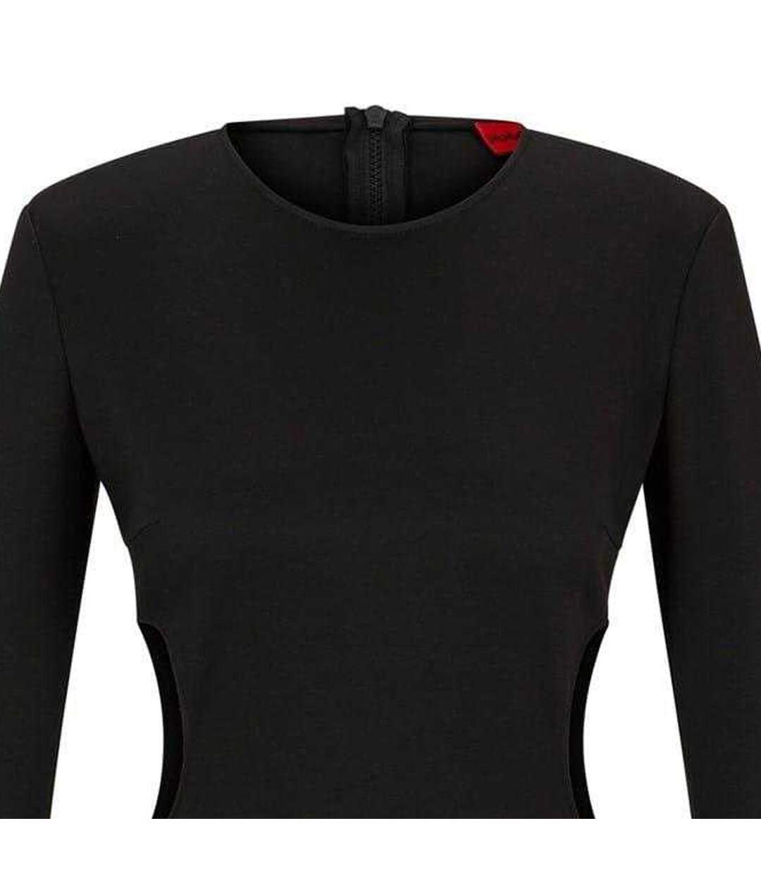 Robe Moulante Kemila Femme Noir Hugo-2