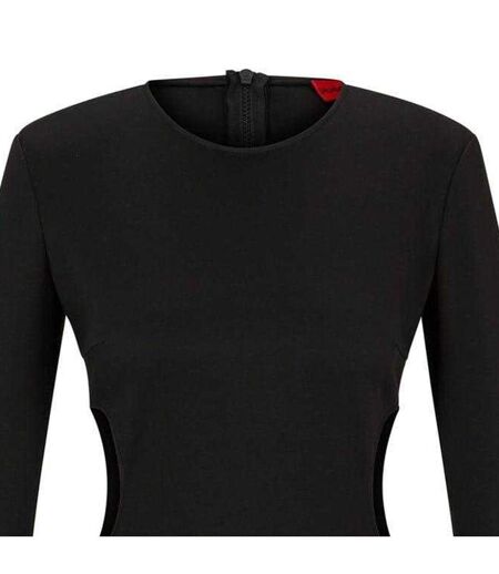 Robe Moulante Kemila Femme Noir Hugo
