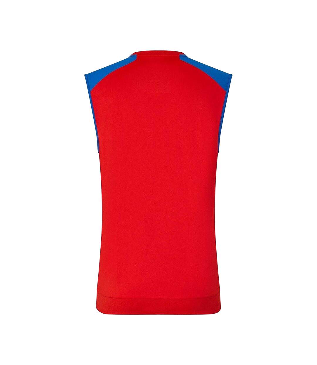 Pull De Cricket Sans Manches Sans Manches Motif/style Cricket D´angleterre It20 2026/2027 Homme Rouge Bleu Castore-2