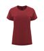 Womens/ladies Husky T-shirt Garnet Red Roly-1