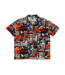 Unisex Adult Movie Reel Button Front Shirt Multicoloured Gremlins-1