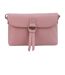 Womens/ladies cleo leather handbag one size blush Eastern Counties Leather