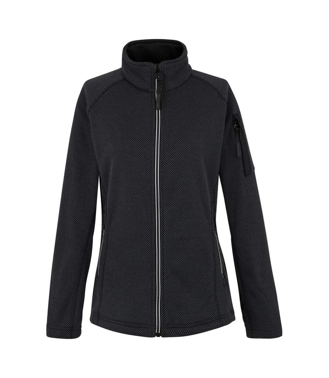 Veste Polaire Col Montant Liliena Femme Gris Foncé Noir Regatta-2