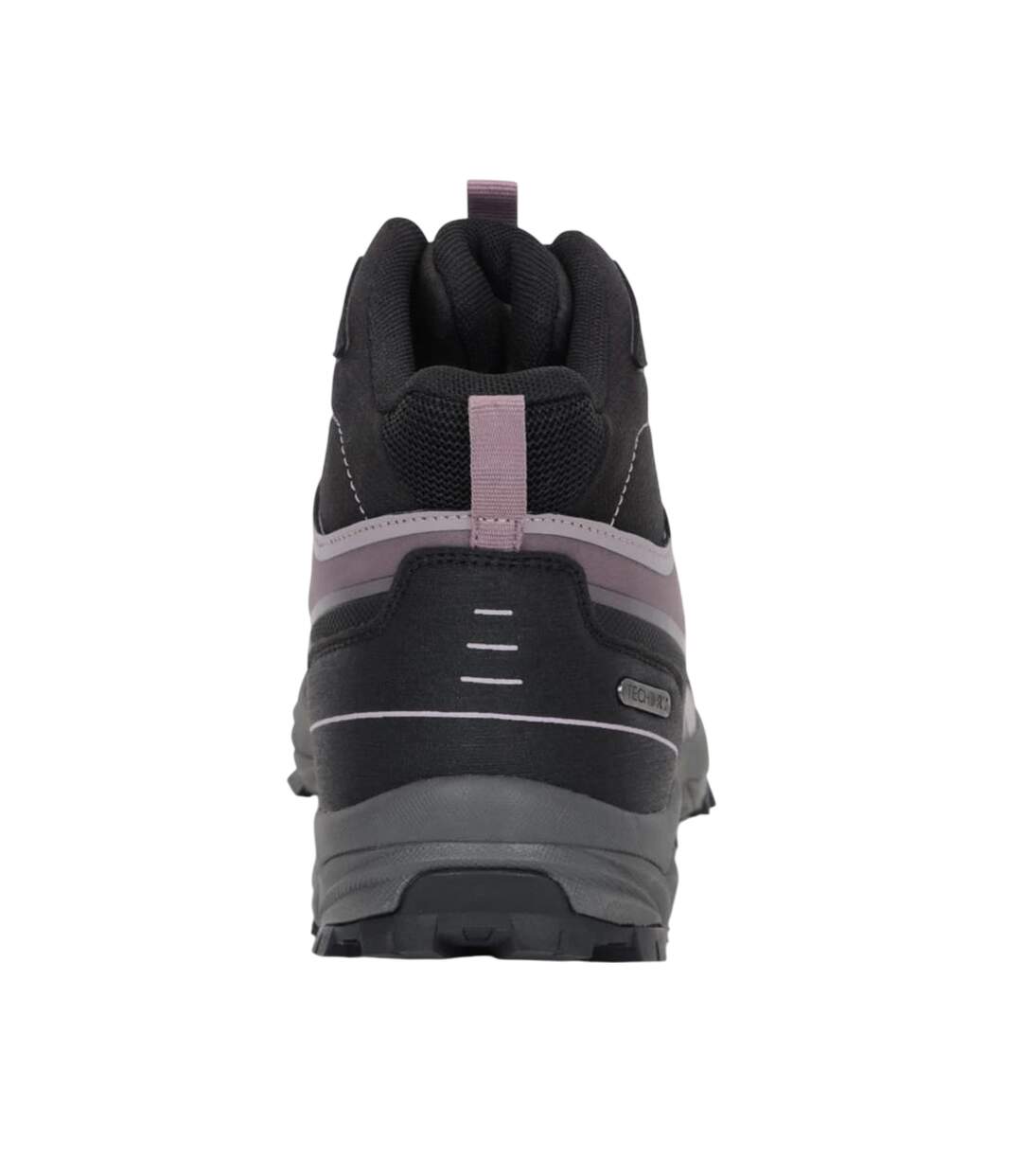 Womens/ladies Trek Softshell Walking Boots Purple Mountain Warehouse-2