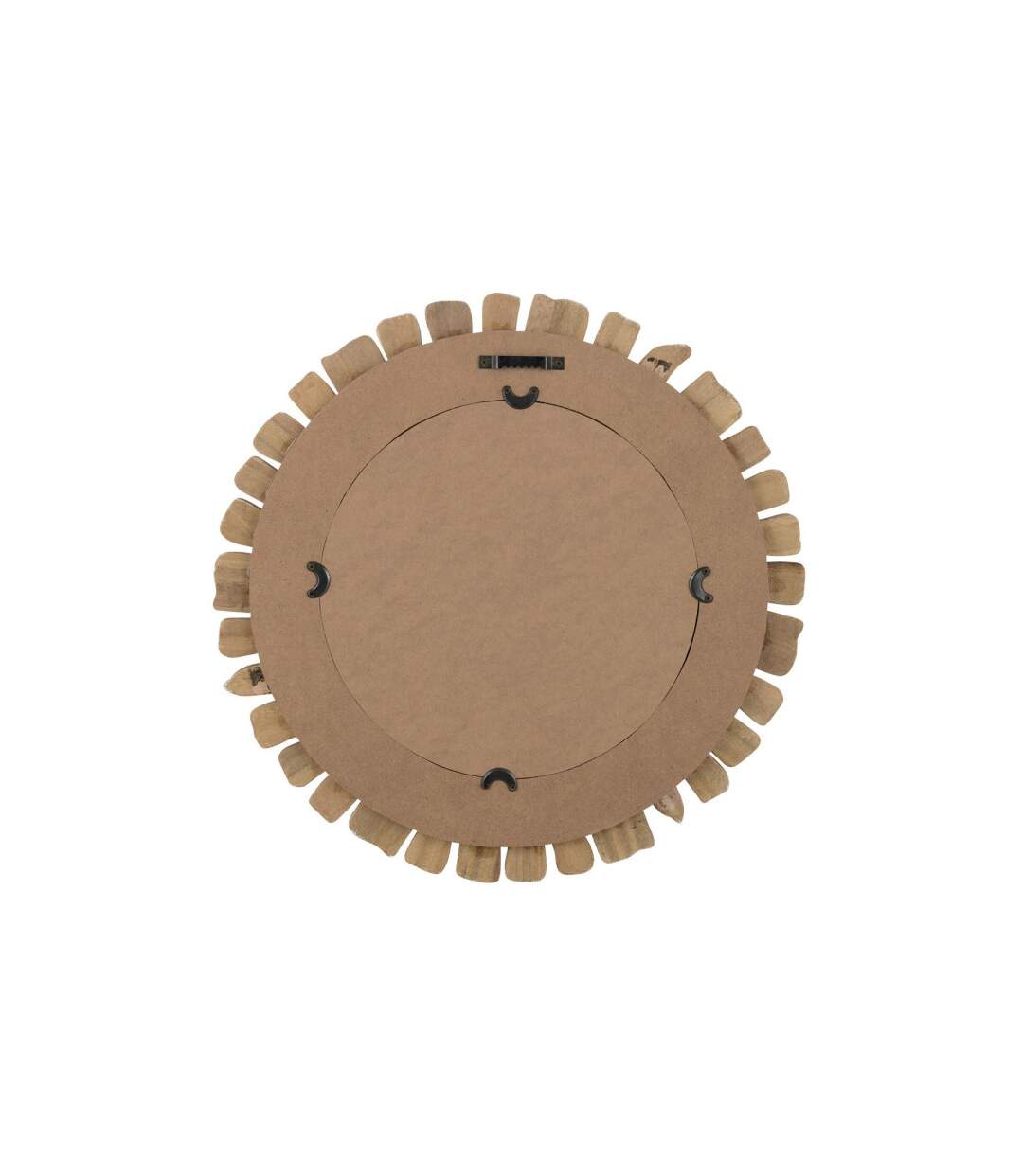 Miroir Mural en Bois Vacay 46cm Blanc-2