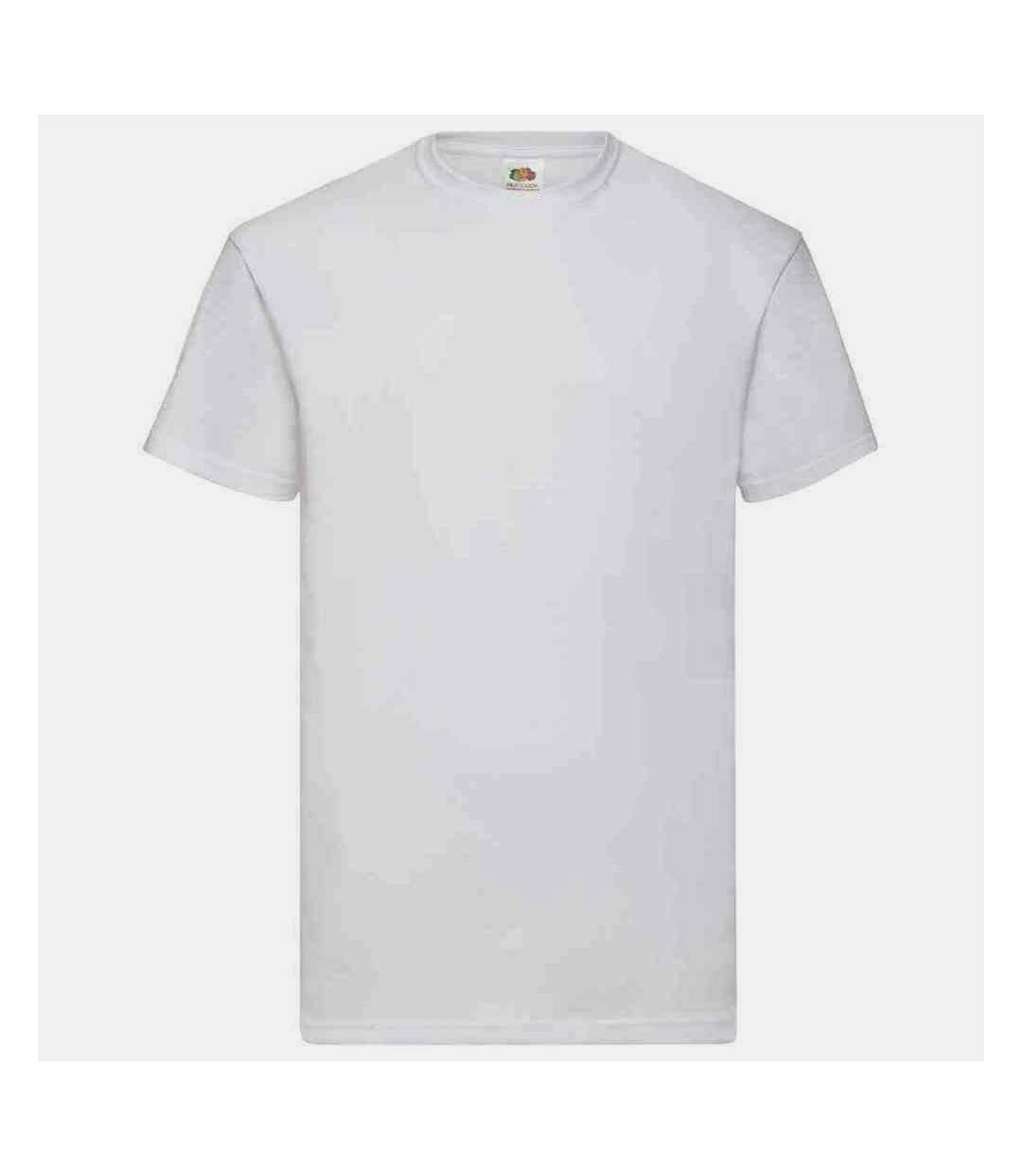 T-shirt valueweight homme blanc Fruit of the Loom-1